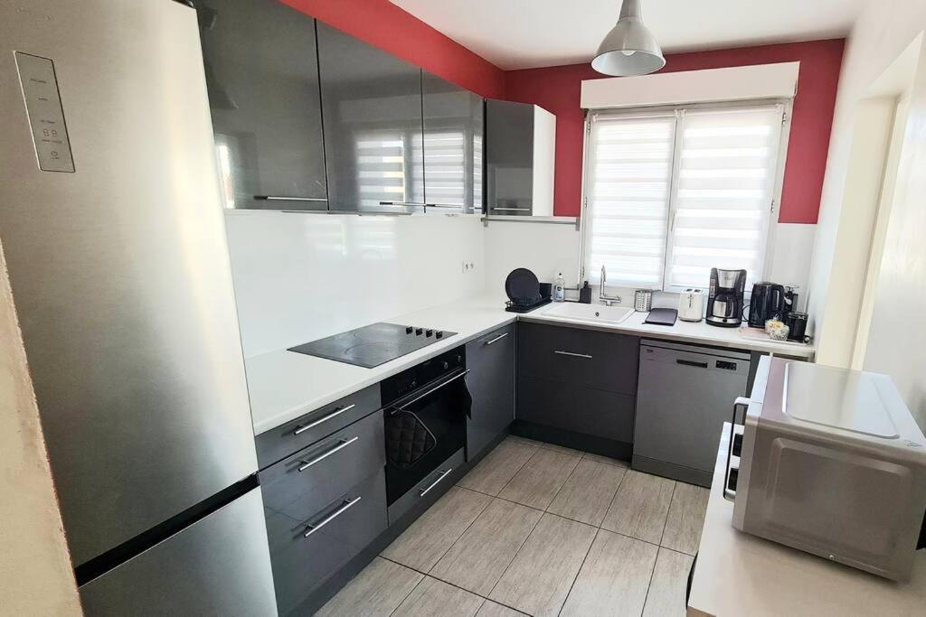 דירות ויטרי-סור-סיין Appart Cosy & Spacieux-Metro7 Louis-Aragon+Parking מראה חיצוני תמונה